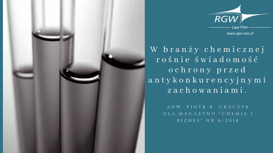 Kancelarie prawne ułatwiają życie branży chemicznej – adw. Piotr R. Graczyk dla magazynu „Chemia i biznes”